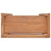Shelving Unit Solid Teak Wood – 60x30x180 cm
