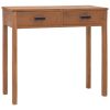 Office Desk Solid Teak Wood – 81x40x75 cm