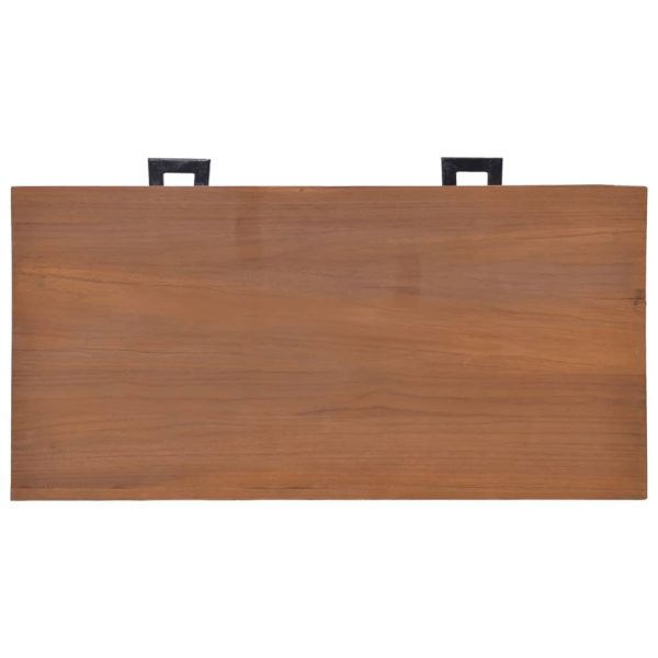 Office Desk Solid Teak Wood – 81x40x75 cm