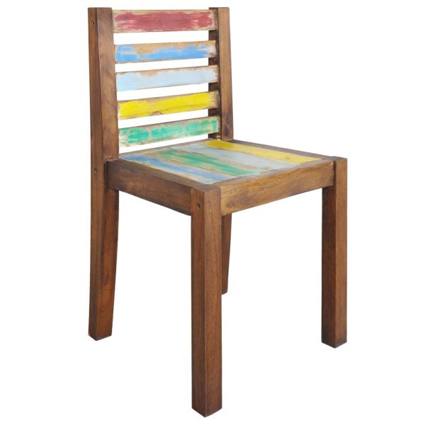 Dining Chairs Solid Reclaimed Wood – 2