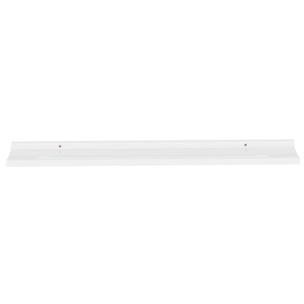 Wall Shelves 2 pcs – 100x9x3 cm, White