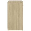 Shoe Bench 94.5x31x57 cm Engineered Wood – Sonoma oak