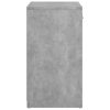 Shoe Bench 94.5x31x57 cm Engineered Wood – Concrete Grey