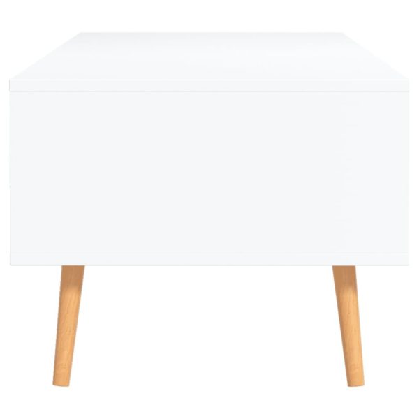 Coffee Table 100×49.5×43 cm Engineered Wood – White
