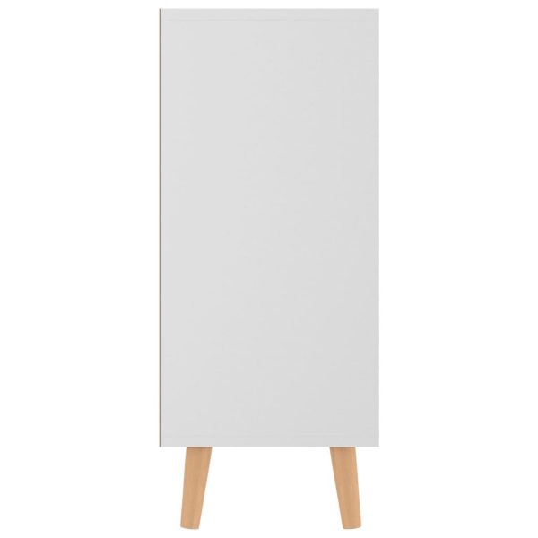 Sideboard 90x30x72 cm Engineered Wood – White