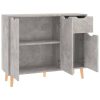 Sideboard 90x30x72 cm Engineered Wood – Concrete Grey