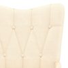 Rocking Chair Fabric – Cream, Without Footrest