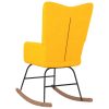 Rocking Chair Fabric – Mustard Yellow, Without Footrest