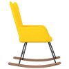 Rocking Chair Fabric – Mustard Yellow, With Footrest