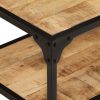 Coffee Table 90x45x35 cm Solid Wood – Rough Mango Wood