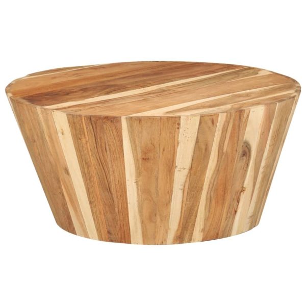 Coffee Table 65×31 cm – Solid Acacia Wood