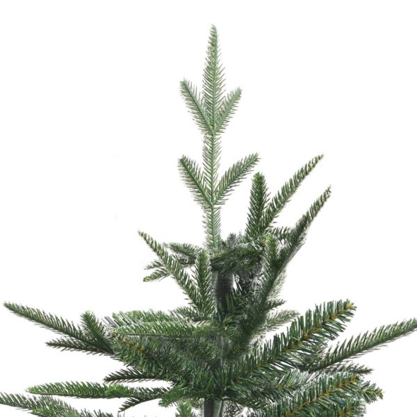 Artificial Christmas Tree Green PVC&PE – 210×130 cm, Without Flocked Snow