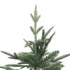 Artificial Christmas Tree Green PVC&PE – 240×150 cm, Without Flocked Snow