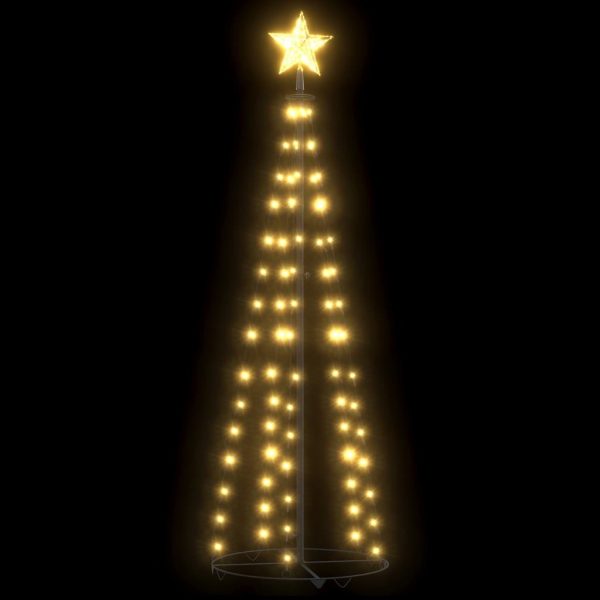 Christmas Cone Tree 70 Warm White LEDs Decoration