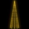 Christmas Cone Tree LEDs Decoration – 300×100 cm, Warm White