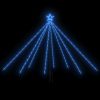 LED Christmas Waterfall Tree Lights Indoor Outdoor LEDs – 2.6 m, Blue