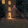 LED Christmas Waterfall Tree Lights Indoor Outdoor LEDs – 5.2 m, MULTICOLOUR