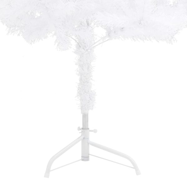 Corner Artificial Christmas Tree PVC – 150×55 cm, White