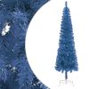 Slim Christmas Tree – 240×61 cm, Blue