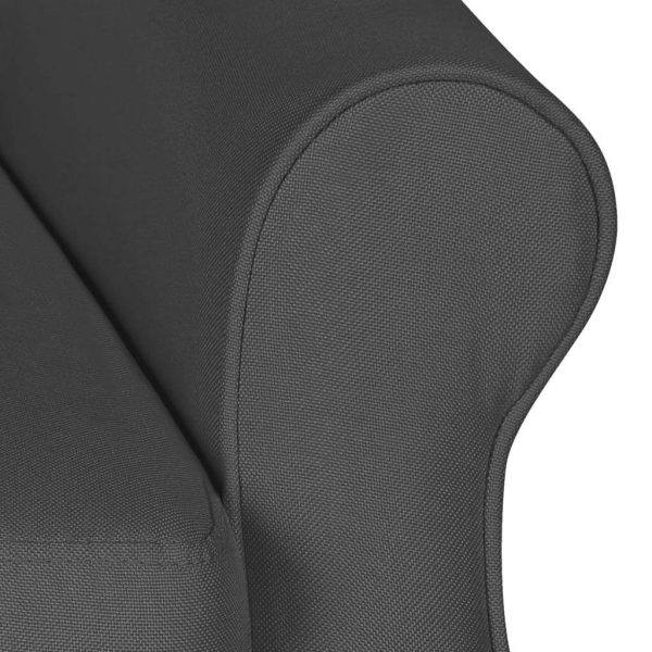 Massage Reclining Chair Fabric – Dark Grey