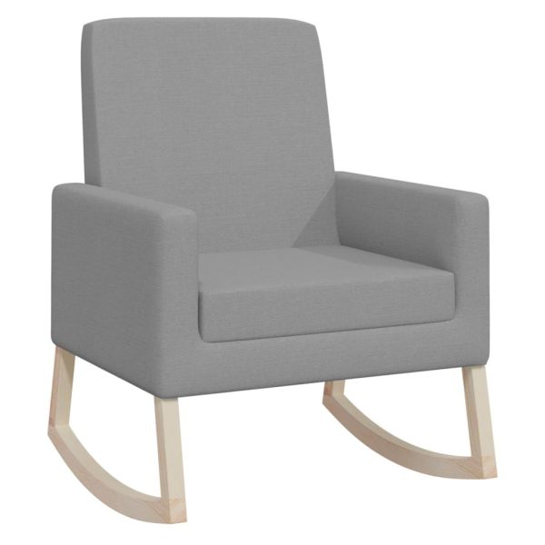 Rocking Chair Fabric – Light Grey