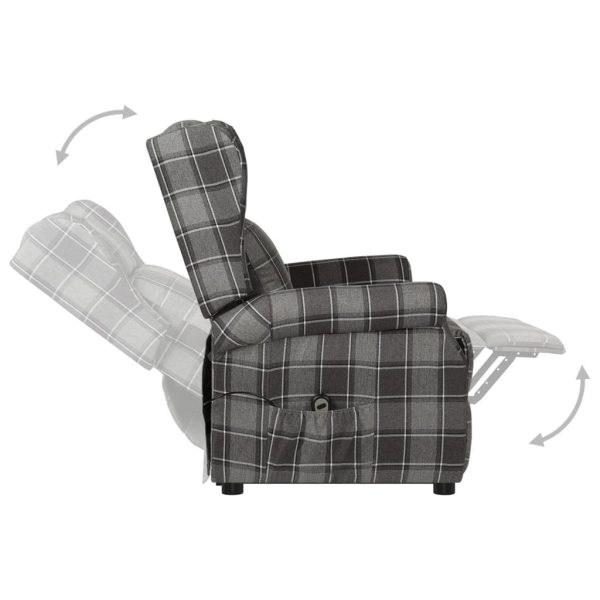 Stand-up Reclining Chair Fabric – Grey