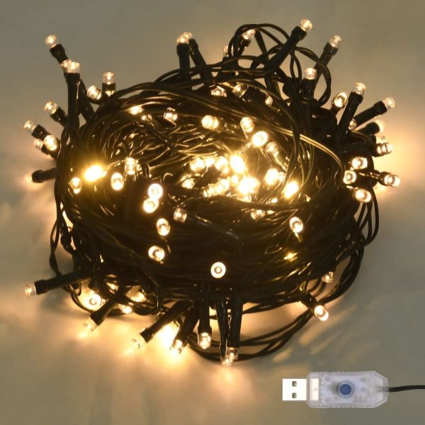 LED String with LEDs Warm White PVC – 30 M