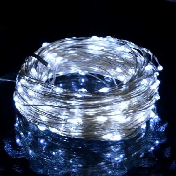 LED String with LEDs – 15 M, Cold White