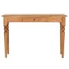 Console Table 110x30x75 cm Solid Mahogany Wood – Brown