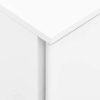 Mobile File Cabinet 39x45x60 cm Steel – White