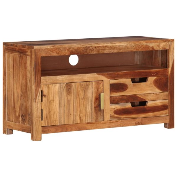 Pennsboro TV Cabinet 90×34.5×50 cm Solid Wood Acacia