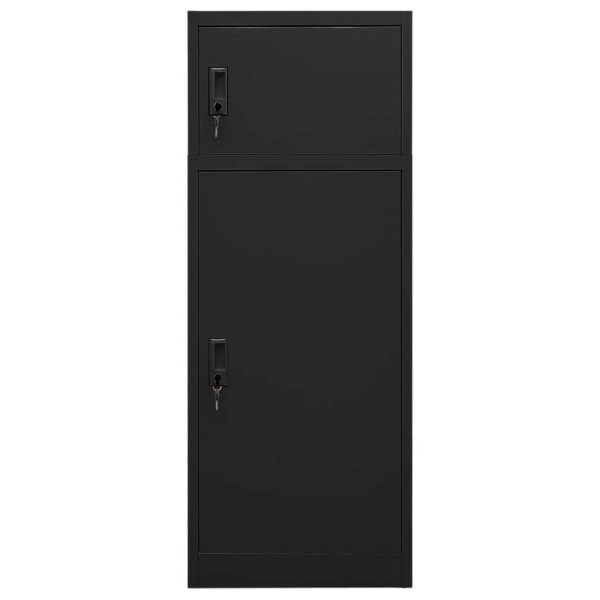 Saddle Cabinet 53x53x140 cm Steel – Black