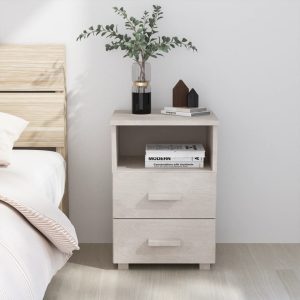 Golborne Bedside Cabinet 40x35x62 cm Solid Wood Pine