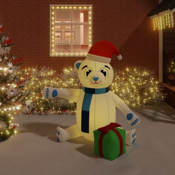 Christmas Inflatable Teddy Bear LED
