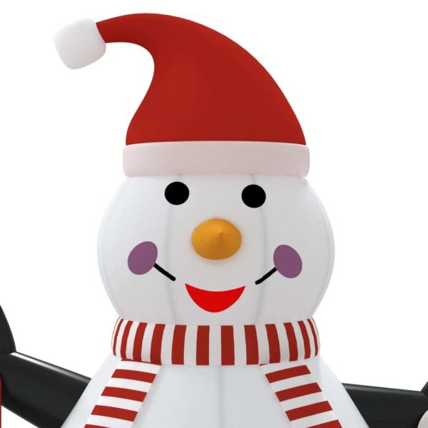 Inflatable Snowman with LEDs – 250 cm