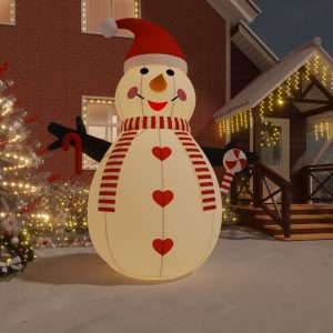 Inflatable Snowman with LEDs – 460 cm