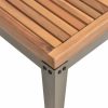 Garden Coffee Table 110x55x36 cm Solid Acacia Wood