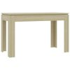 Dining Table 120x60x76 cm Engineered Wood – Sonoma oak