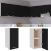 Hanging Cabinet Black 29.5x31x60 cm Chipboard