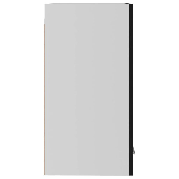 Hanging Cabinet Black 29.5x31x60 cm Chipboard