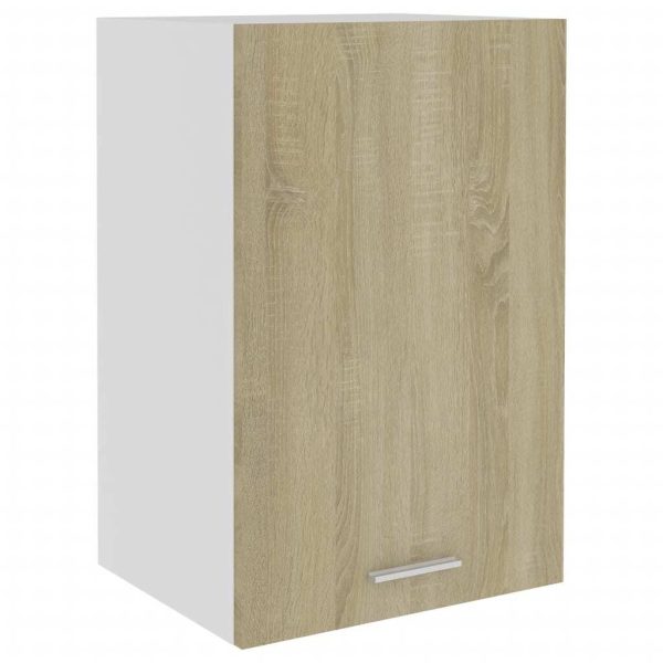 Hanging Cabinet Sonoma Oak 39.5x31x60 cm Chipboard
