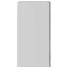 Hanging Glass Cabinet Concrete Grey 40x31x60 cm Chipboard