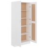 Book Cabinet Engineered Wood – 82.5×30.5×185.5 cm, White