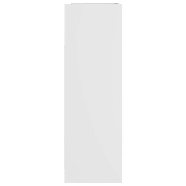 Bathroom Mirror Cabinet 62.5×20.5×64 cm Engineered Wood – White