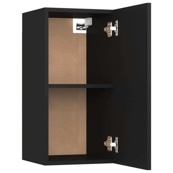 Palmers TV Cabinet Engineered Wood – 30.5x30x60 cm, Black
