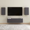Palmers TV Cabinet Engineered Wood – 30.5x30x60 cm, Grey