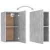 Palmers TV Cabinet Engineered Wood – 30.5x30x60 cm, Concrete Grey