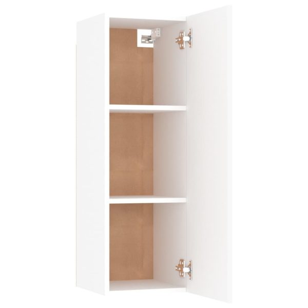 Palmers TV Cabinet Engineered Wood – 30.5x30x90 cm, White