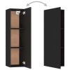 Palmers TV Cabinet Engineered Wood – 30.5x30x110 cm, Black