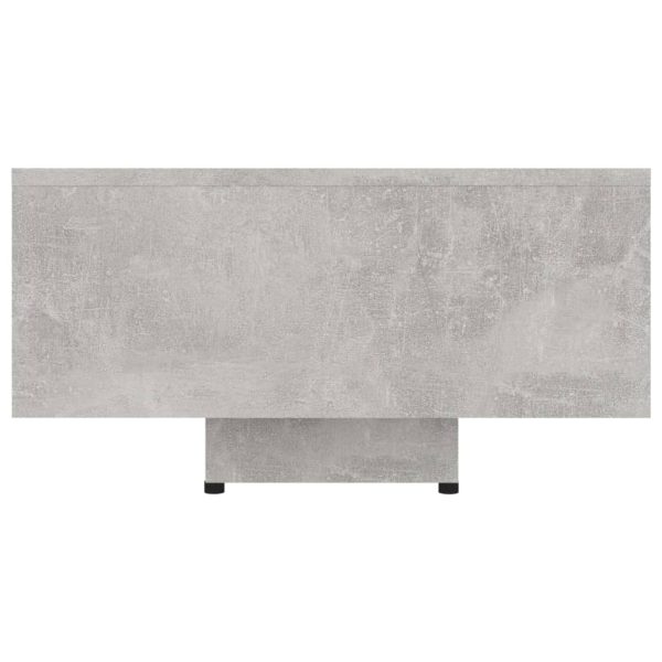 Coffee Table Engineered Wood – 85x55x31 cm, Concrete Grey
